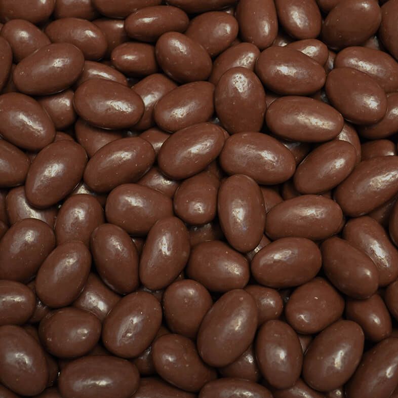 Almendra con chocolate oscuro - Bolsa con 200 g