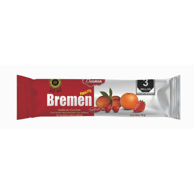 FrutiBremen Chica - Caja con 21 pzas. de 16 g c/u