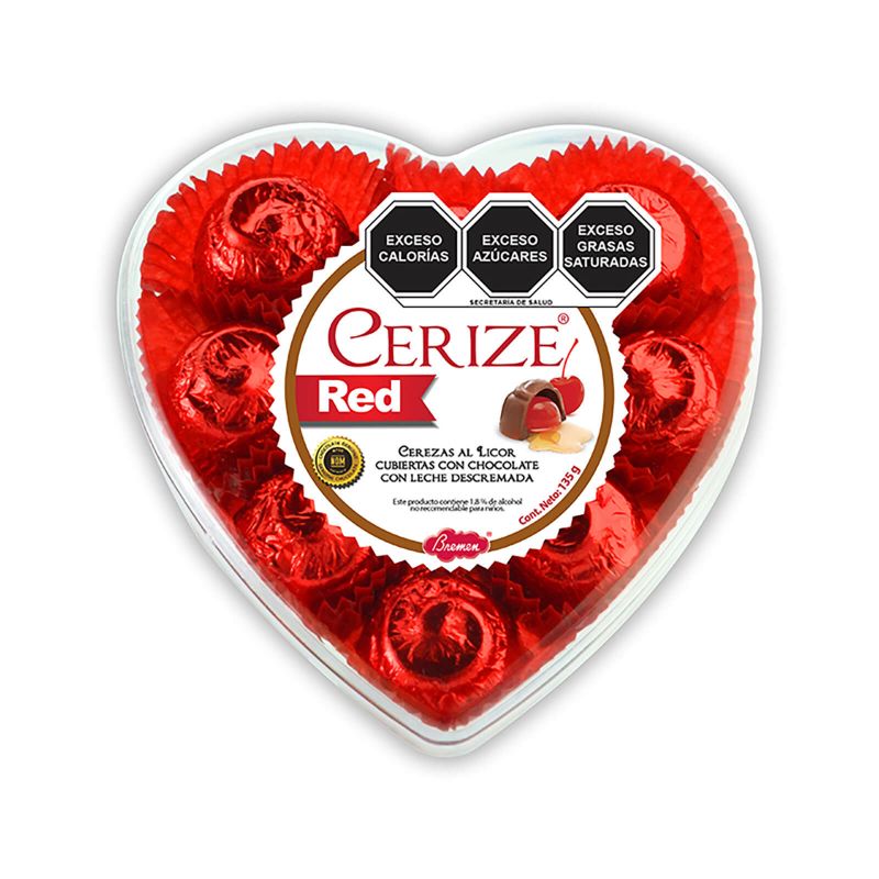 Cerize Red - Corazon con 135 g