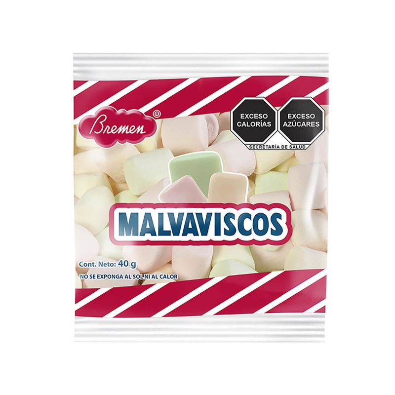 Malvavisco Mini - Paquete con 10 bolsas de 40g c/u