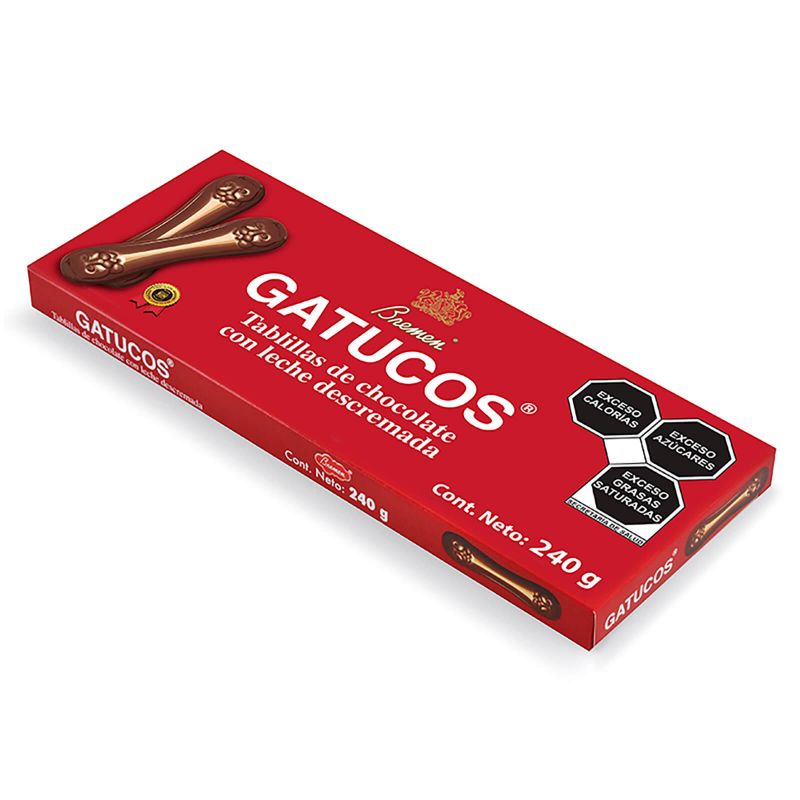 Gatucos Grande - Caja con 240 g