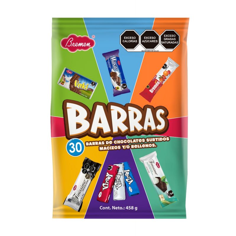 Mix Barras Chocolates